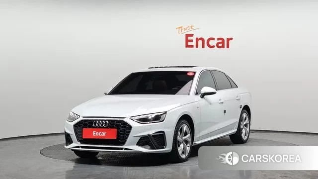 Audi A4 (B9) 2020 Белый из Кореи