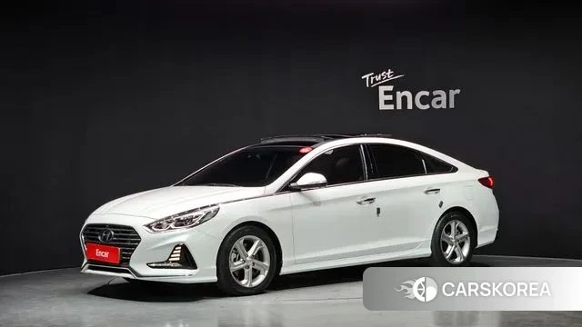 Hyundai Sonata New Rise 2018 Белый из Кореи