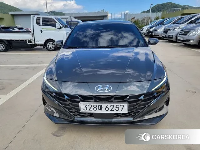 Hyundai Avante (CN7) 2021 Серый из Кореи