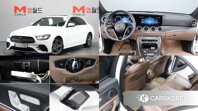 Mercedes-Benz E-Class W213 2023 Белый из Кореи