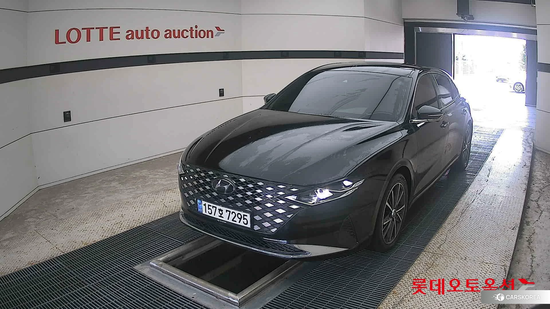 Hyundai Grandeur 2022 Черный из Кореи