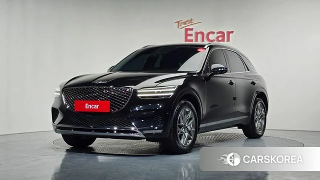 Genesis GV70 2021 Черный из Кореи