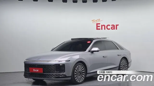 Hyundai Grandeur Hybrid (GN7) 2023 Серебряный из Кореи