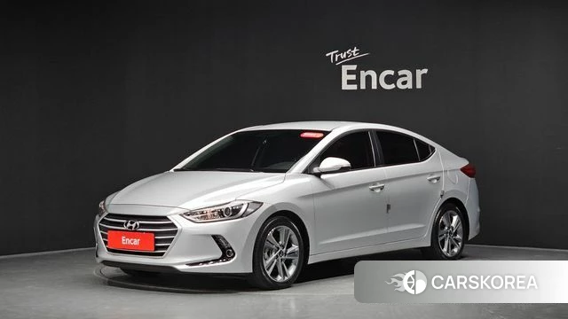 Hyundai Avante AD 2018 Серебряный из Кореи