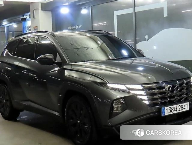 Hyundai The New Tucson (NX4) 2023 Черный из Кореи