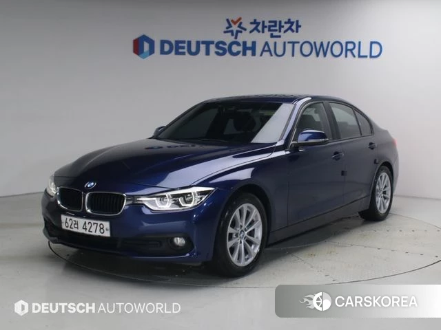 BMW 3 Series (F30) 2018 Синий из Кореи