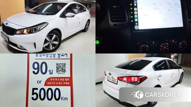 Kia The New K3 2018 Белый из Кореи