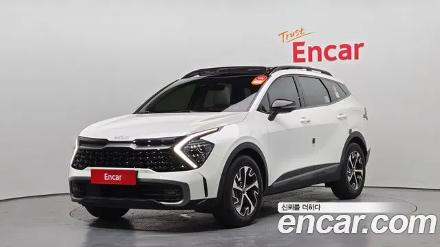 Kia Sportage 5th Generation Hybrid 2023 Белый из Кореи