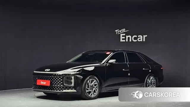 Hyundai Grandeur (GN7) 2023 Черный из Кореи