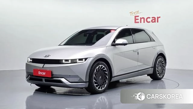Hyundai Ionic 5 2021 Серебристо-серый из Кореи
