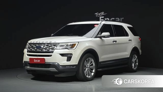 Ford Explorer 2018 Белый из Кореи