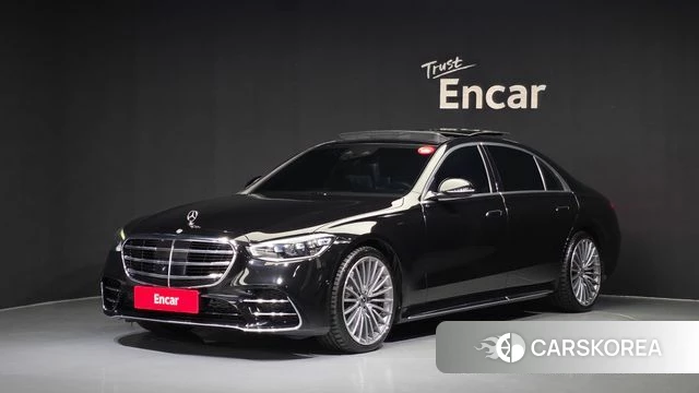 Mercedes-Benz S-Class W223 2023 Черный из Кореи