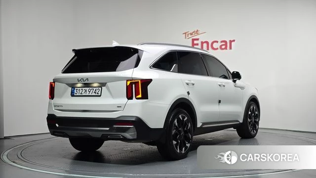 Kia The New Sorento 4th Generation 2023 Белый из Кореи