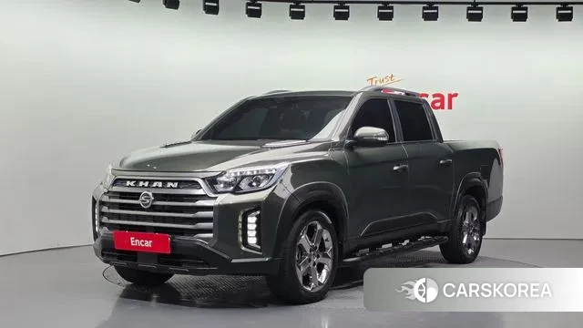 Ssangyong The New Rexton Sports Cannes 2022 Зеленый из Кореи