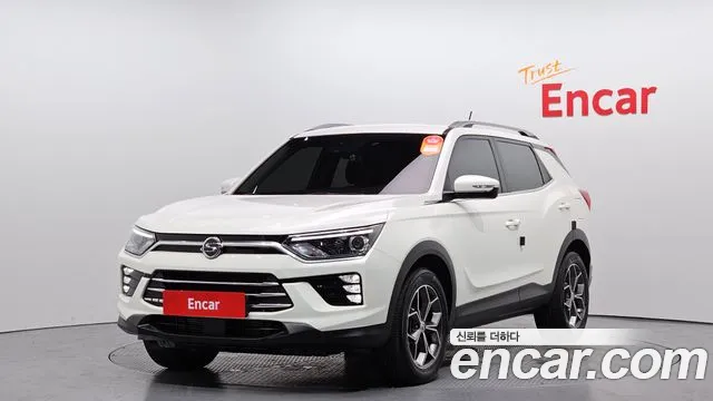 Ssangyong Beautiful Korando 2021 Белый из Кореи