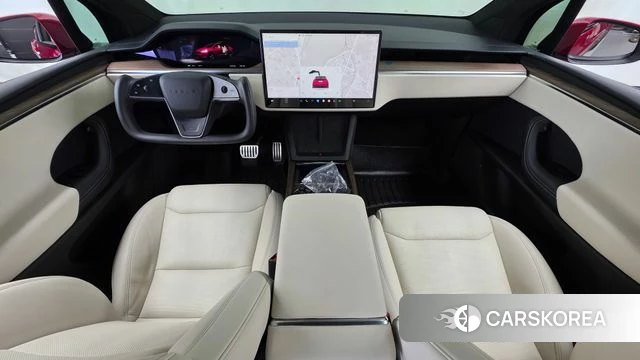 Tesla Model X 2023 Красный из Кореи