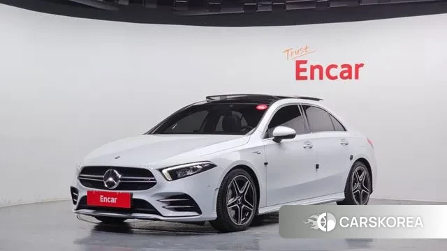Mercedes-Benz A-Class W177 2021 Белый из Кореи