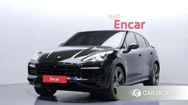 Porsche Cayenne (PO536) 2021 Черный из Кореи