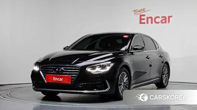Hyundai Grandeur IG Hybrid 2019 Черный из Кореи