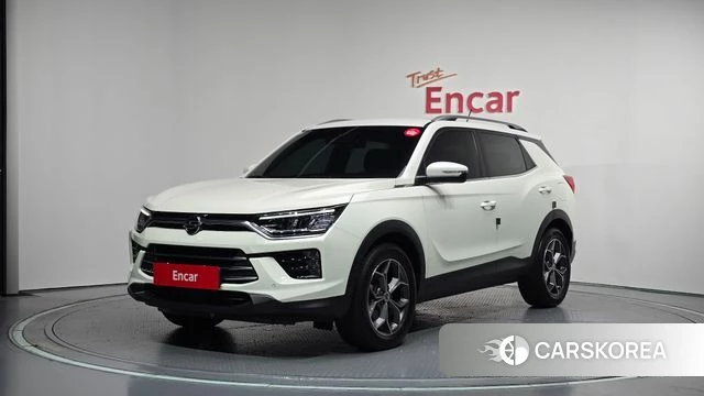 Ssangyong Beautiful Korando 2022 Белый из Кореи