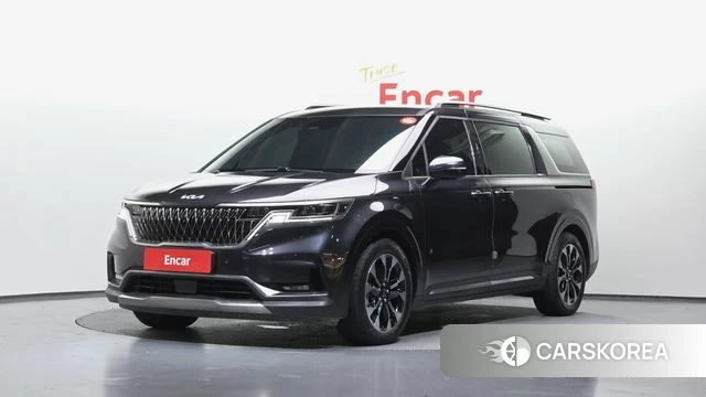 Kia Carnival 4th generation 2023 Серый из Кореи