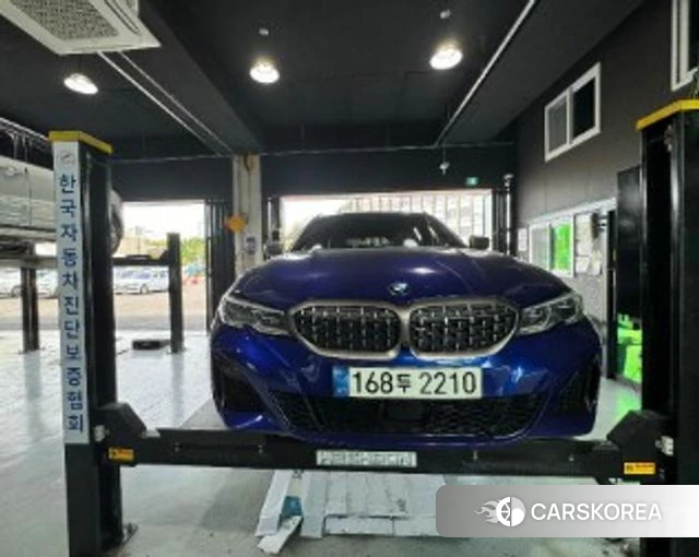 BMW 3 Series (G20) 2021 Синий из Кореи