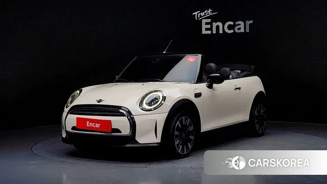 Mini Cooper Convertible 2022 Жемчужный цвет из Кореи