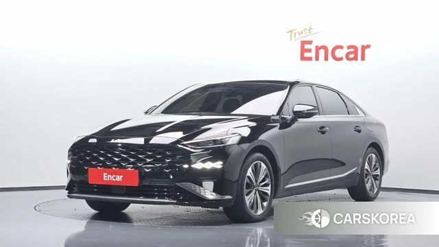 Kia K8 Hybrid 2023 Черный из Кореи