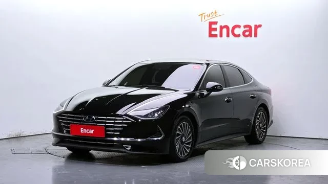 Hyundai Sonata Hybrid (DN8) 2021 Черный из Кореи