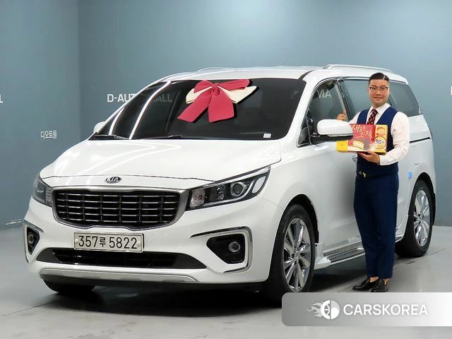 Kia The New Carnival 2018 Белый из Кореи