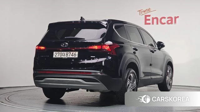 Hyundai The New Santa Fe 2021 Черный из Кореи