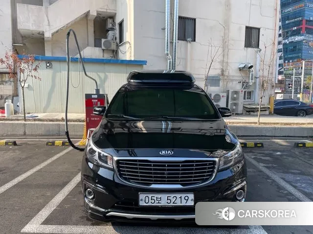 Kia All New Carnival 2018 Черный из Кореи
