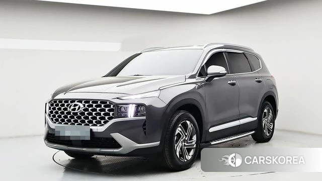 Hyundai The New Santa Fe 2021 Серый из Кореи