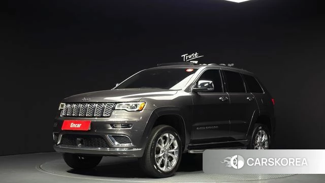Jeep Grand Cherokee 2021 Серый из Кореи