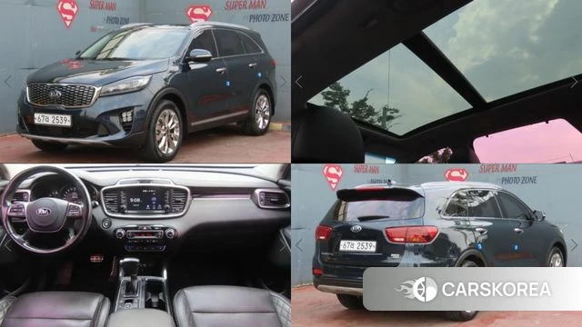 Kia The New Sorento 2018 Синий из Кореи