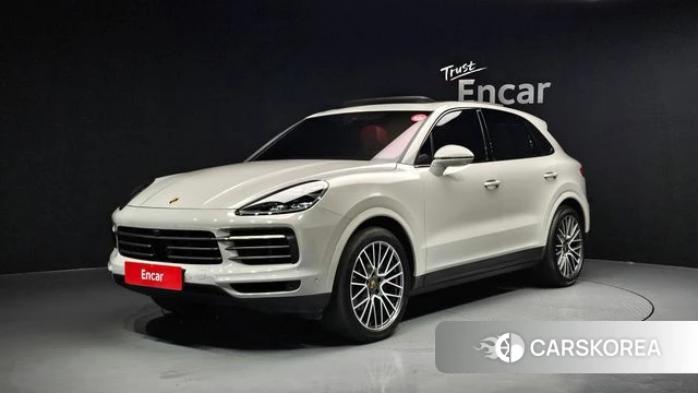 Porsche Cayenne (PO536) 2023 Серебристо-серый из Кореи