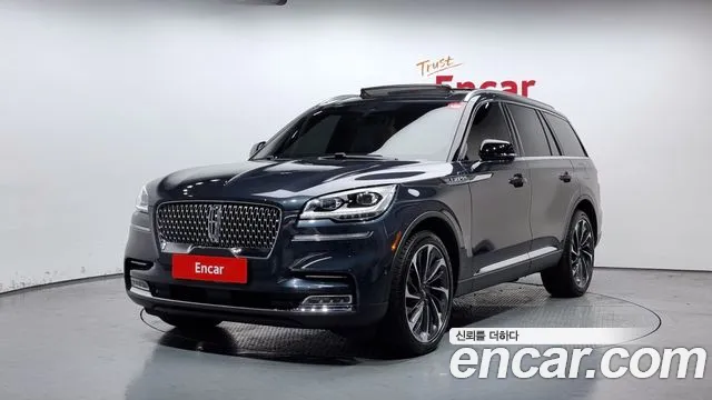 Lincoln Aviator 2nd generation 2022 Серый из Кореи