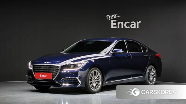 Genesis G80 2018 Синий из Кореи