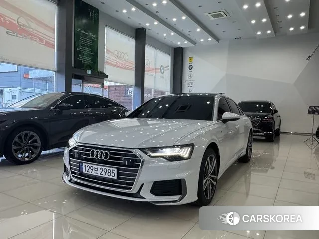 Audi A6 (C8) 2023 Белый из Кореи