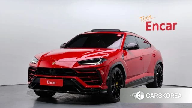 Lamborghini Urus 2022 Красный из Кореи