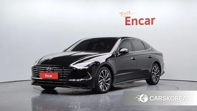 Hyundai Sonata (DN8) 2020 Черный из Кореи