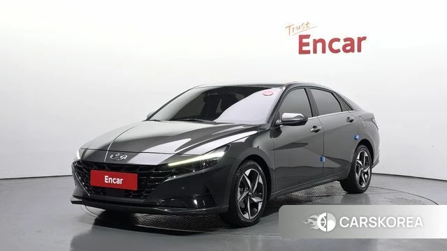 Hyundai Avante (CN7) 2023 Серый из Кореи