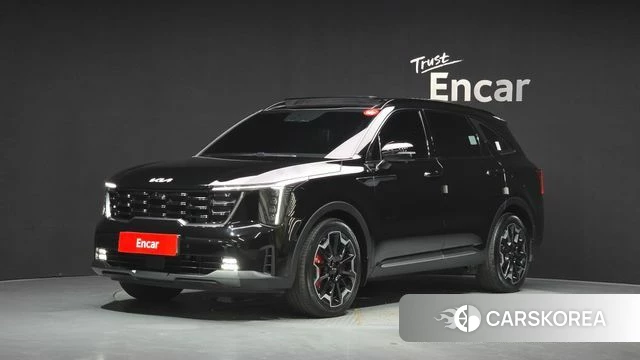 Kia The New Sorento 4th Generation 2023 Черный из Кореи