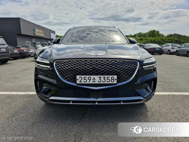 Genesis GV70 2021 Черный из Кореи