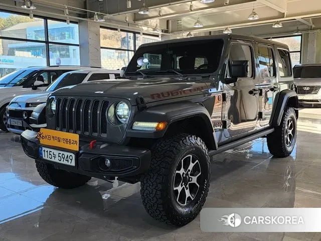 Jeep Wrangler (JL) 2020 Серебристо-серый из Кореи