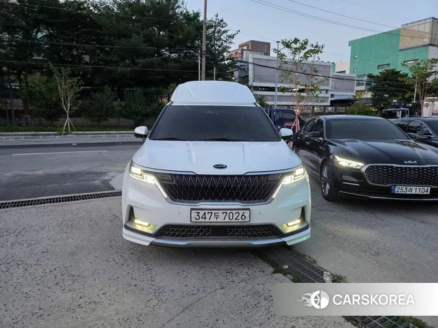 Kia Carnival 4th generation 2021 Белый из Кореи