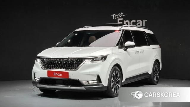 Kia Carnival 4th generation 2023 Белый из Кореи