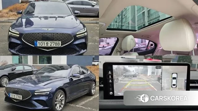 Genesis The New G70 2021 Синий из Кореи