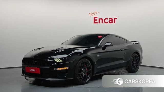 Ford Mustang 2020 Черный из Кореи