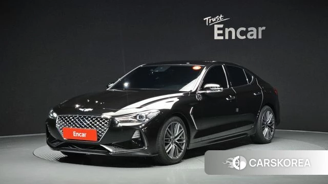 Genesis G70 2018 Черный из Кореи